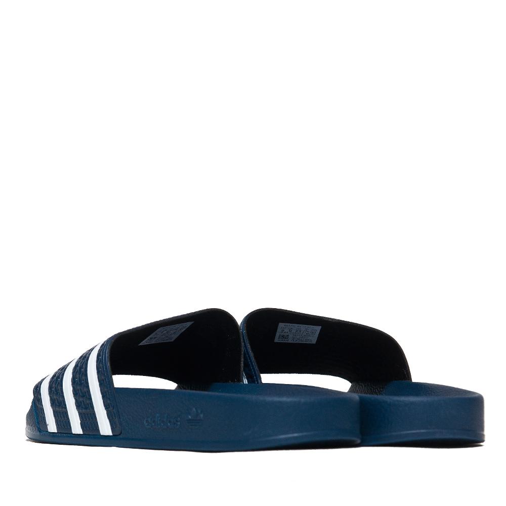 Adidas Originals Adilette Slides Navy at shoplostfound, back