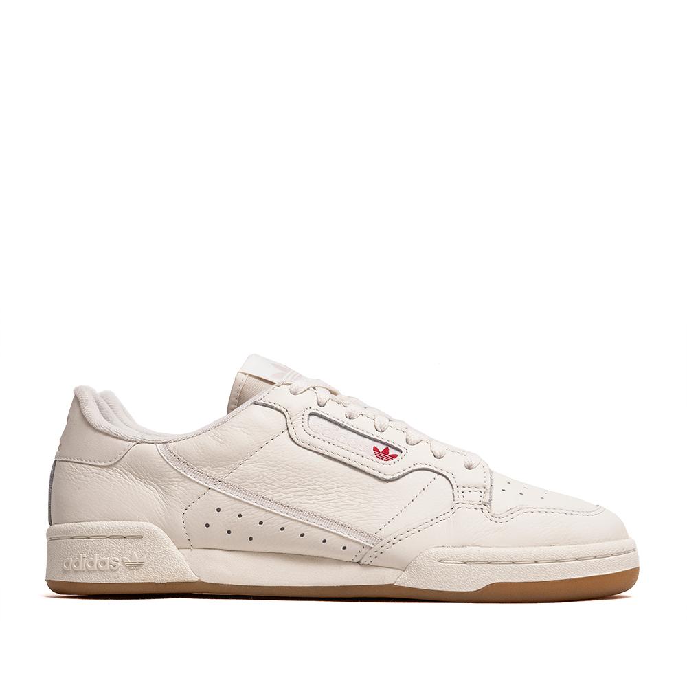 Adidas Originals Continental 80 Off White/Raw White at shoplostfound, side