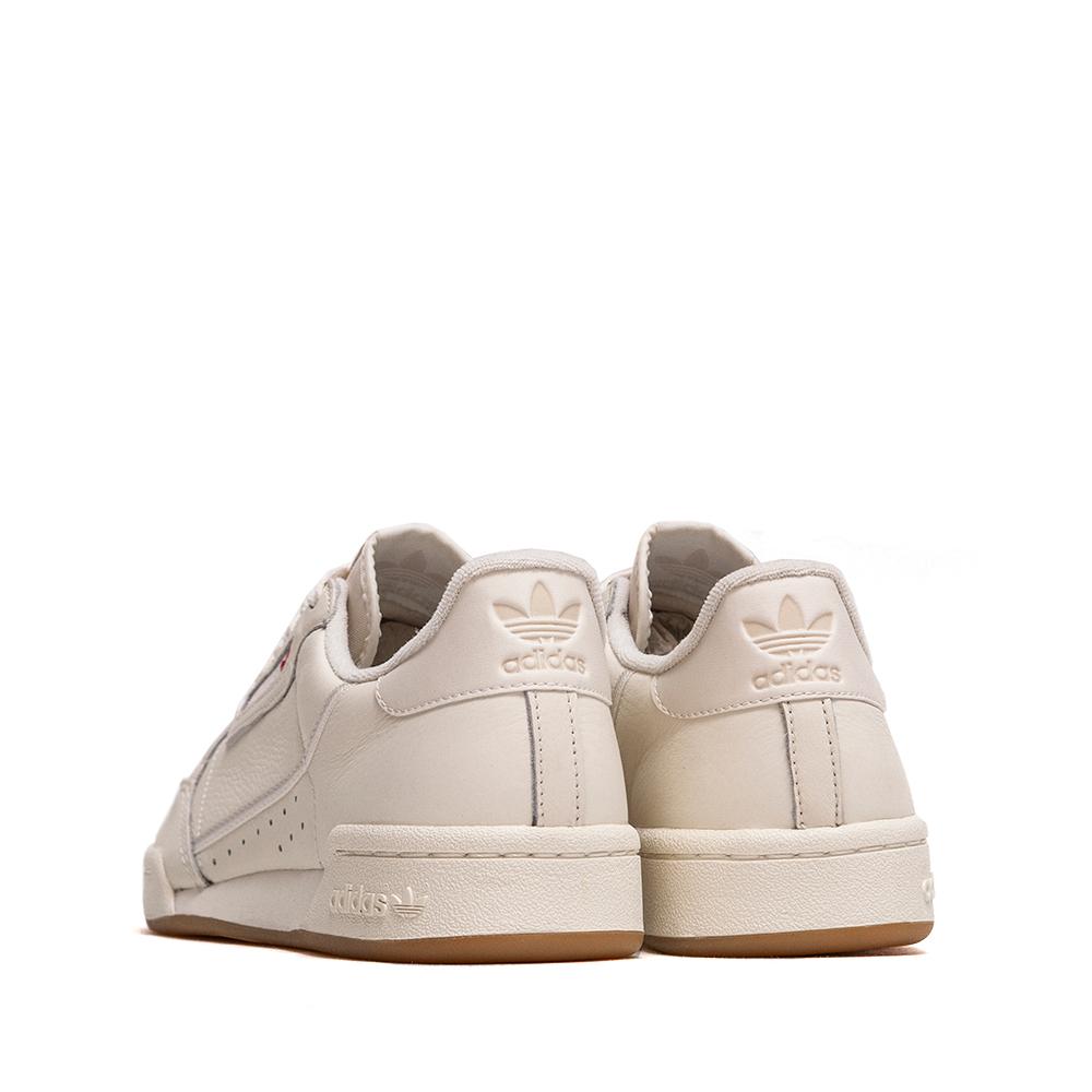 Adidas Originals Continental 80 Off White/Raw White at shoplostfound, back