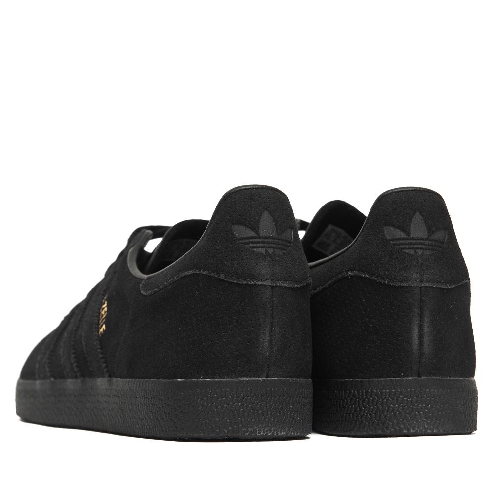 Adidas Originals Gazelle Black/Black at shoplostfound, back