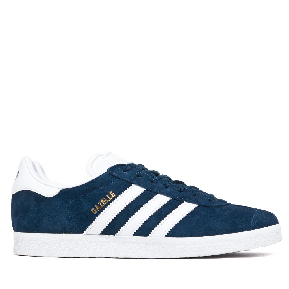 Adidas Originals Gazelle Navy/White at shoplostfound, side