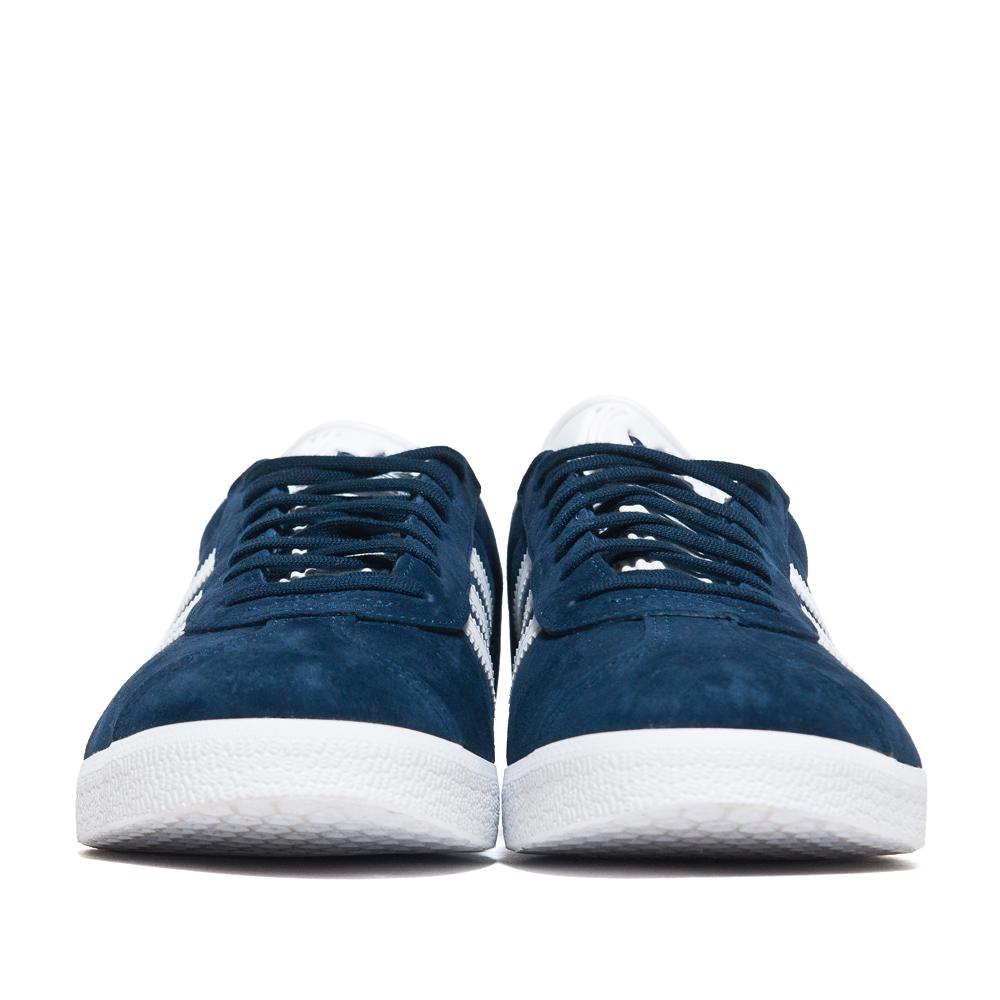 Adidas Originals Gazelle Navy/White at shoplostfound, front