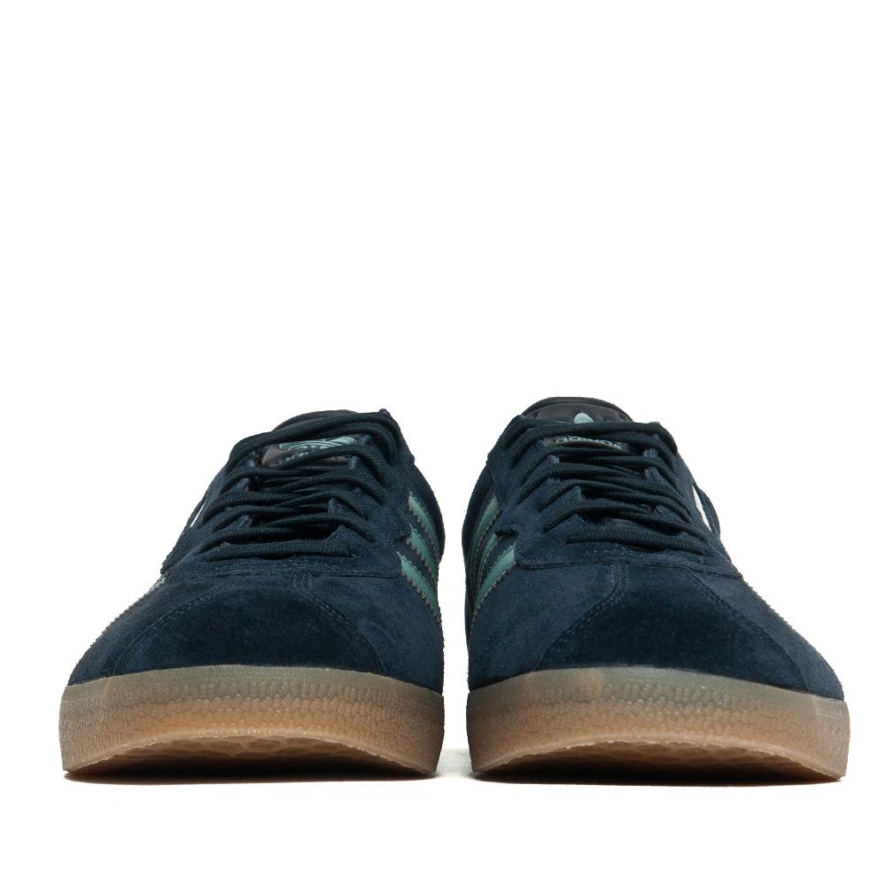 Adidas Originals Gazelle Super Night Navy/Vapour Steel at shoplostfound, front