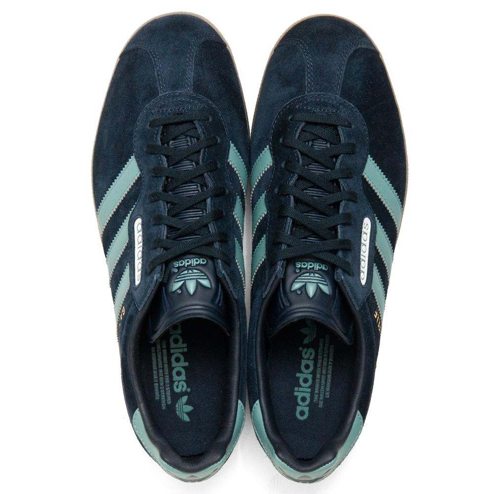Adidas Originals Gazelle Super Night Navy/Vapour Steel at shoplostfound, top