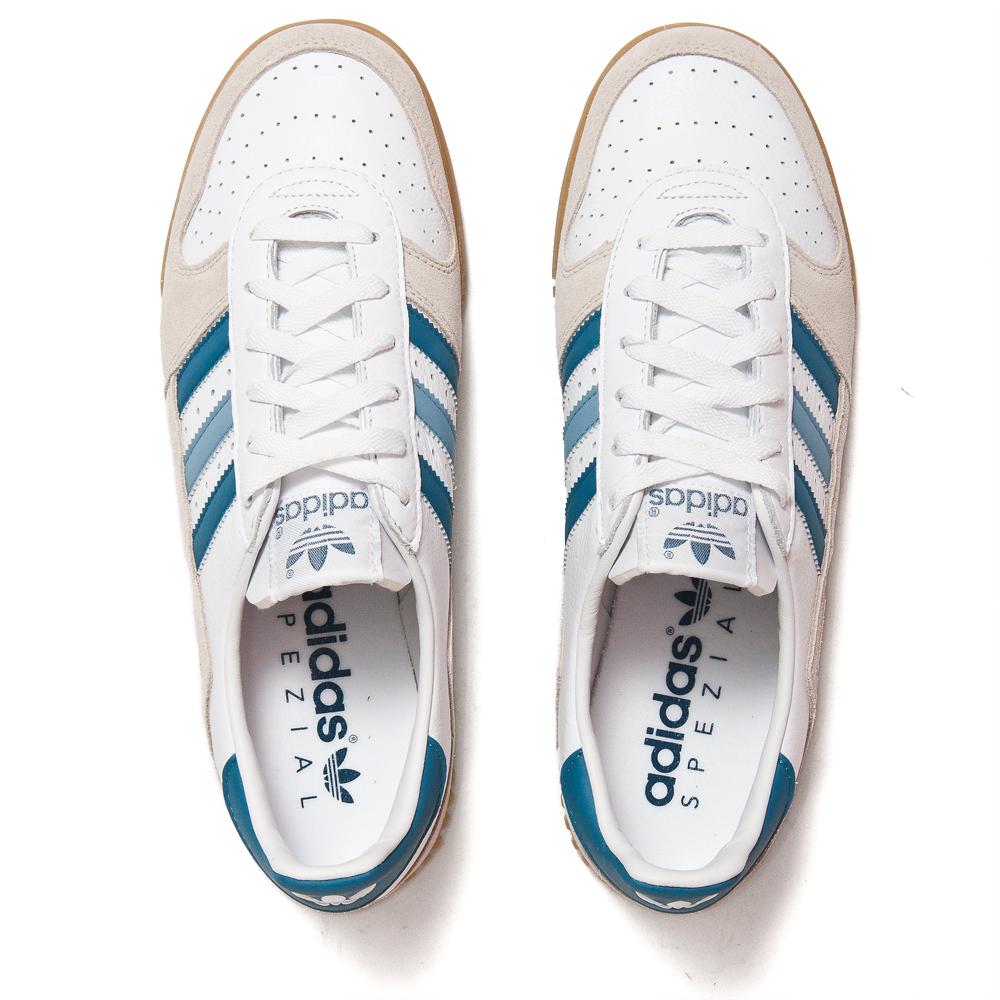 Adidas Originals Indoor Comp SPZL Cloud White/Clear Brown at shoplostfound, top