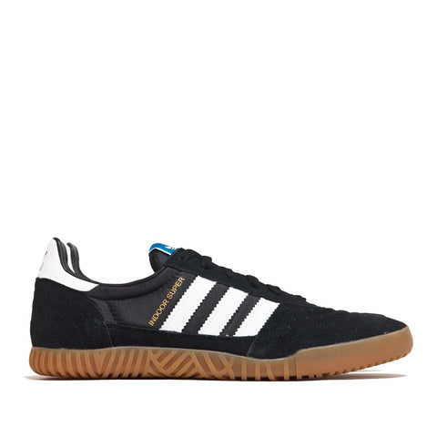Adidas Originals Indoor Super Black/Gum at shoplostfound, 45