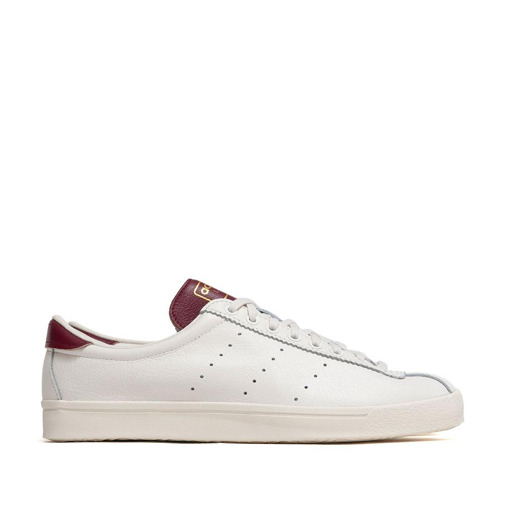 Adidas Originals Lacombe Cloud White/Clear Burgundy at shoplostfound, side