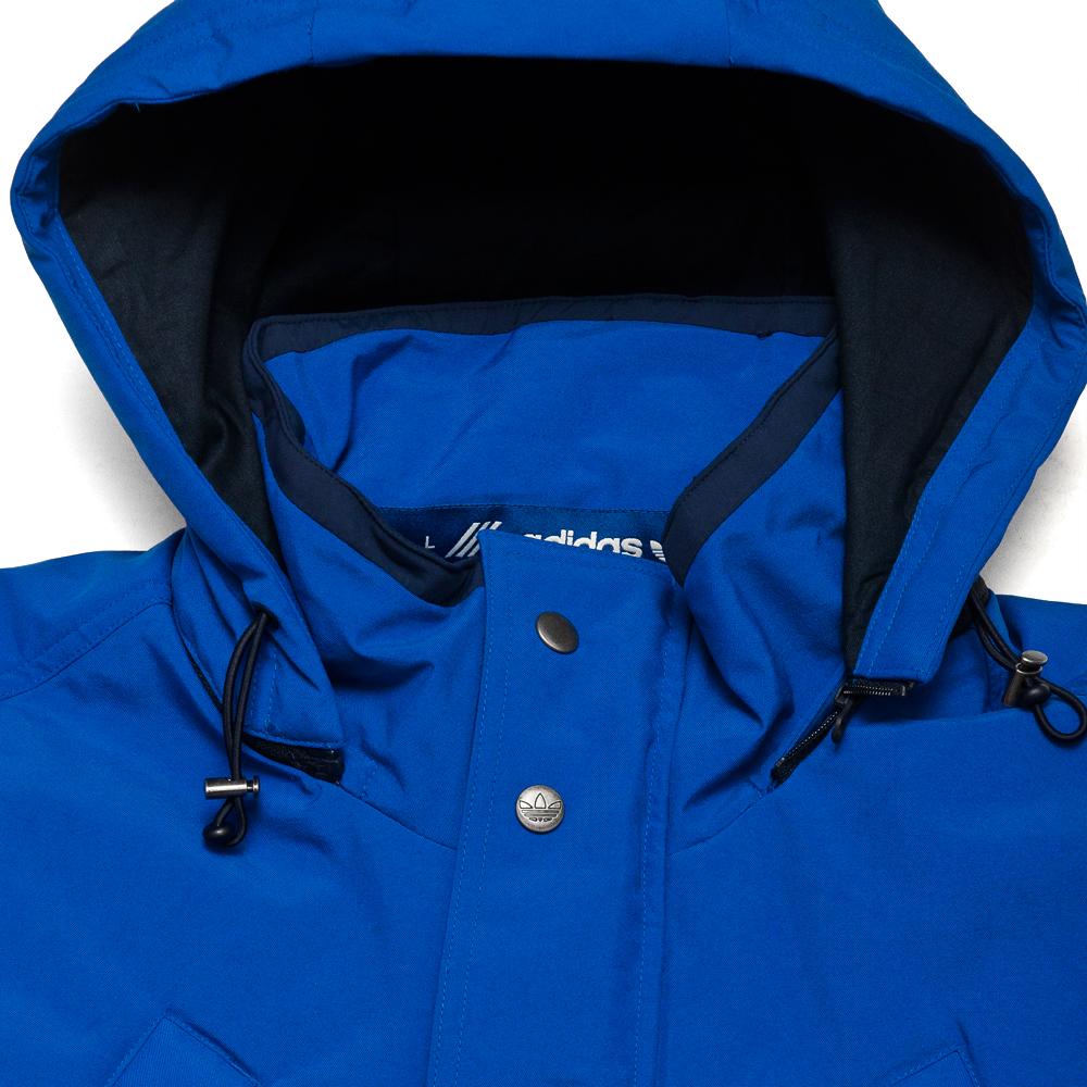 Adidas Originals Loton Jacket SPZL Poblue at shoplostfound, neck