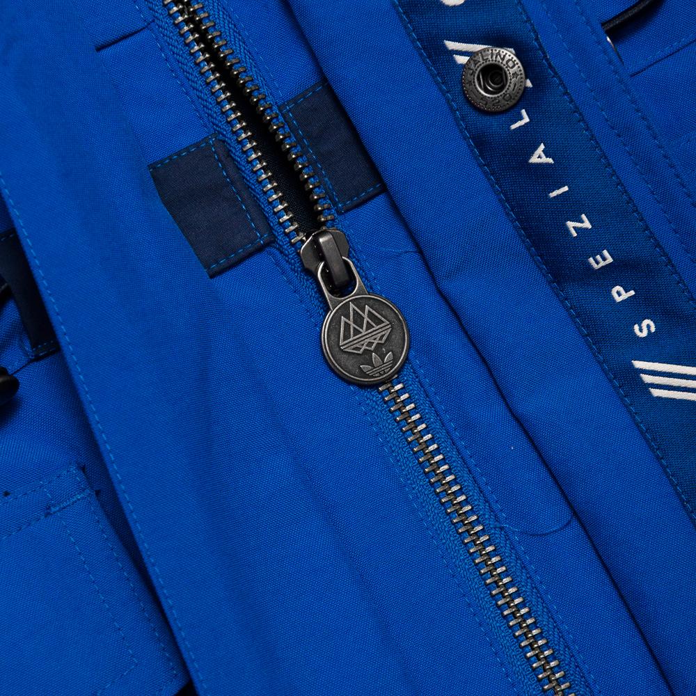 Adidas Originals Loton Jacket SPZL Poblue at shoplostfound, zip