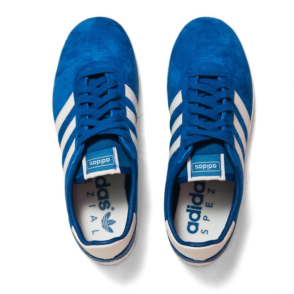 Adidas Originals Munchen Super SPZL Collegiate Royal/Off White at shoplostfound, top