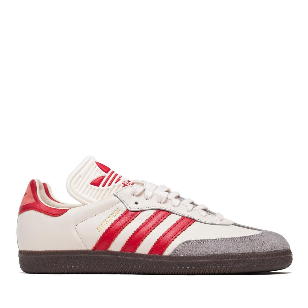 Adidas Originals Samba OG Luzhniki Chalk/Scarlet/Granite at shoplostfound, side