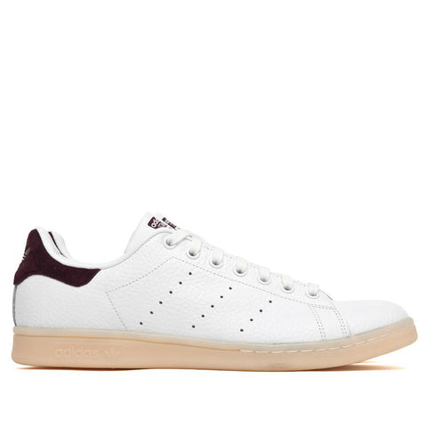 Adidas Originals Stan Smith White/Dark Burdeos at shoplostfound, 45