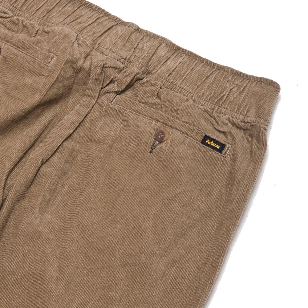 Adsum Corduroy Bank Pant Brown at shoplostfound, details