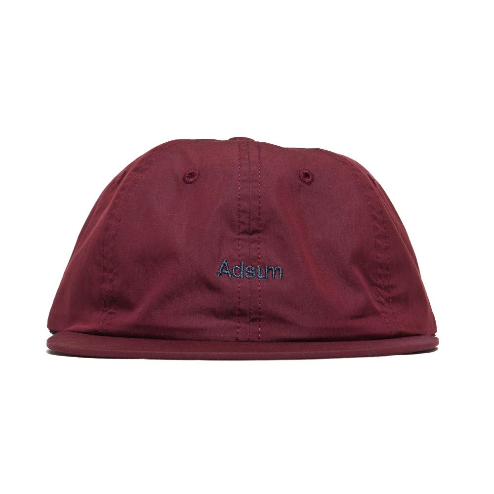 Adsum Logo Hat Maroon at shoplostfound, front