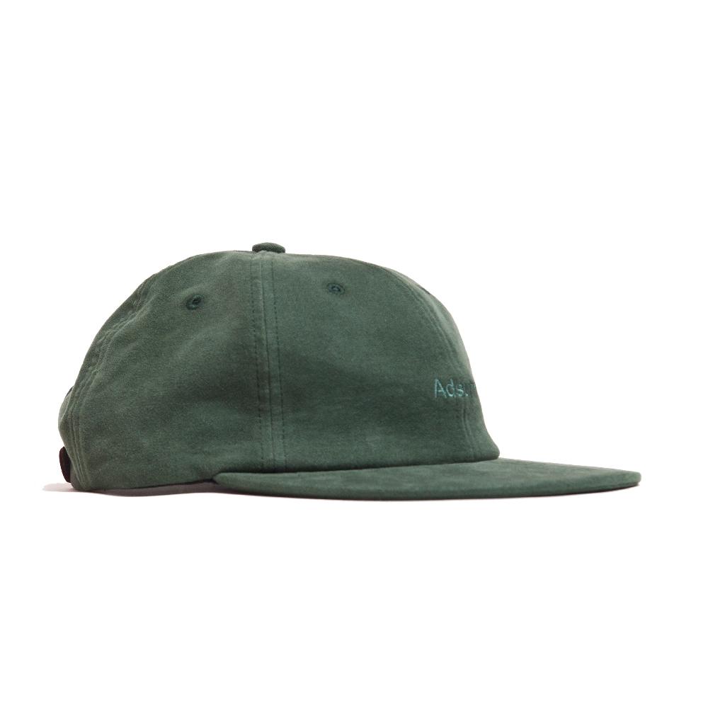 Adsum Moleskin Logo Hat Green at shoplostfound, 45