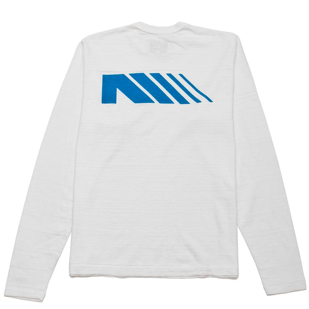 Adsum NYC Training Foundation Long Sleeve T-Shirt White at shoplostfound, back