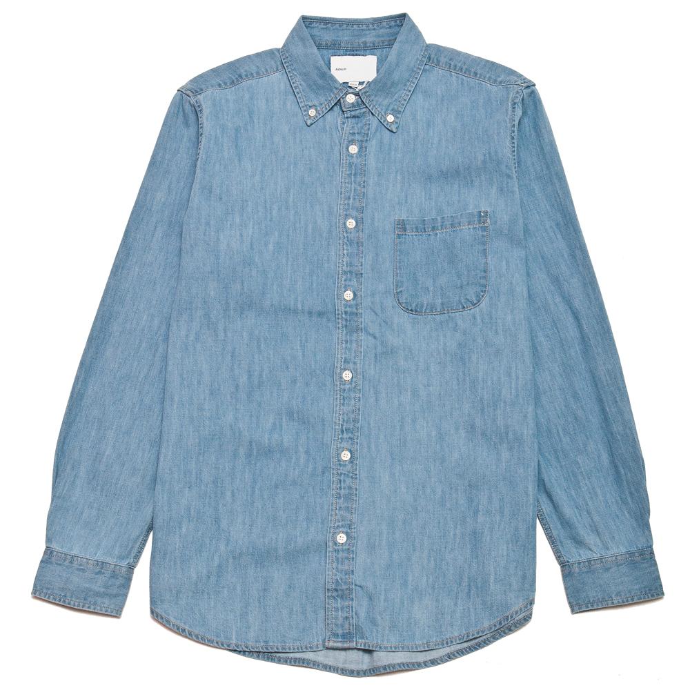 Adsum Premium Button Down Denim at shoplostfound, front