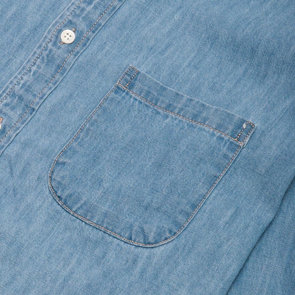 Adsum Premium Button Down Denim at shoplostfound, pocket