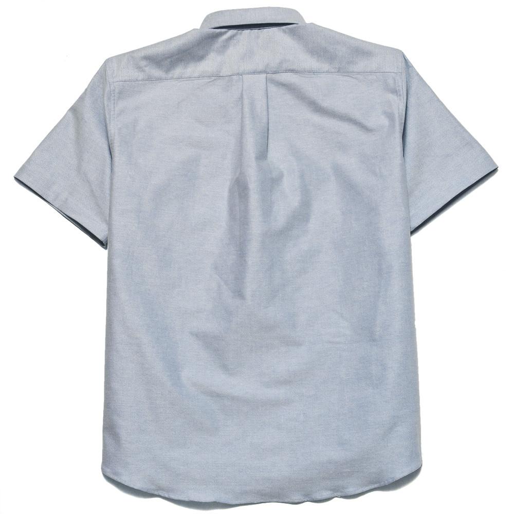 Adsum Shortsleeve BD Popover Stretch Oxford at shoplostfound, back