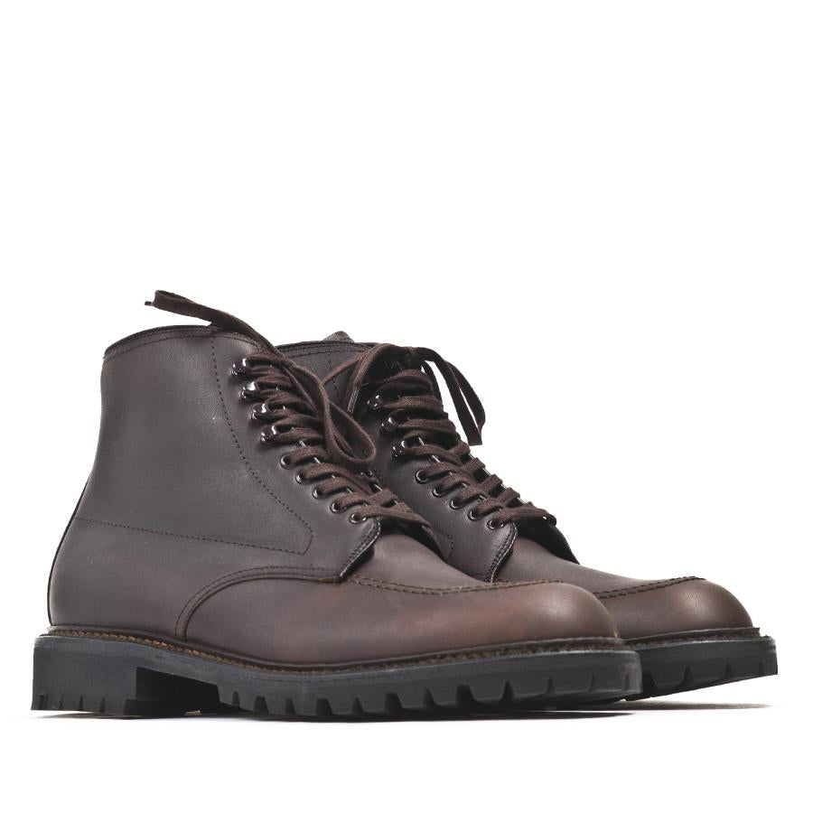 Alden 404 Dark Brown Kudu Indy Boot at shoplostfound in Toronto, product shot