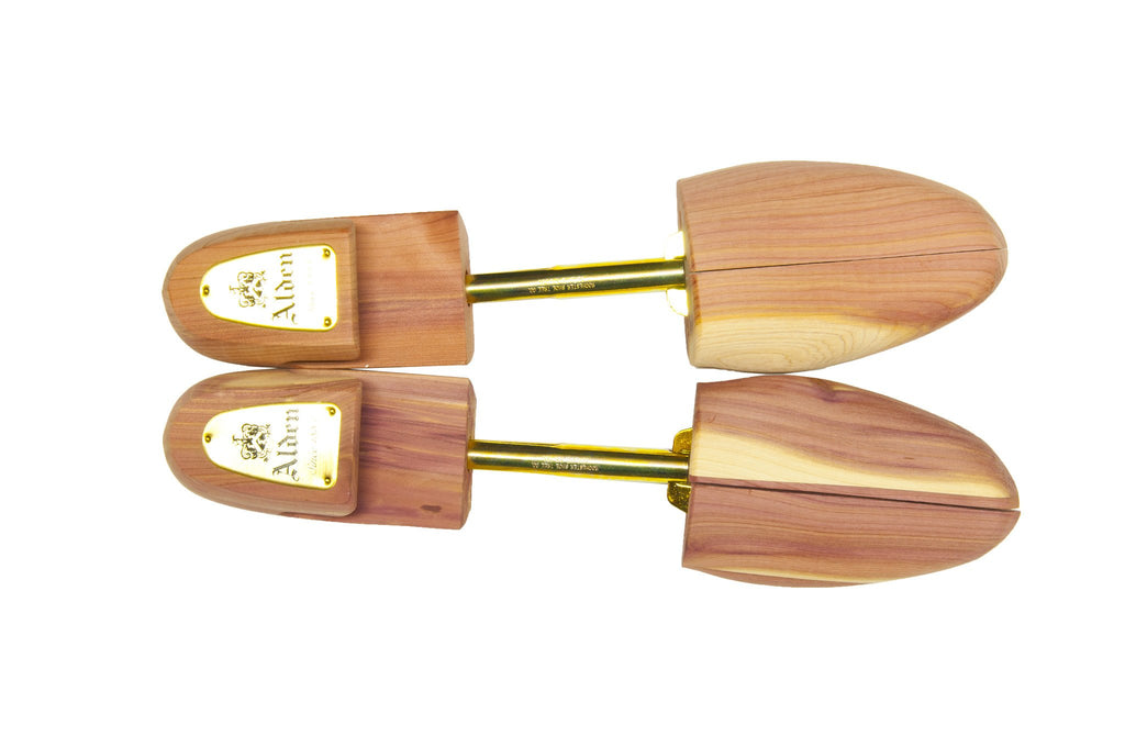 Alden Shoe Trees at shoplostfound in Toronto, bird's eye view