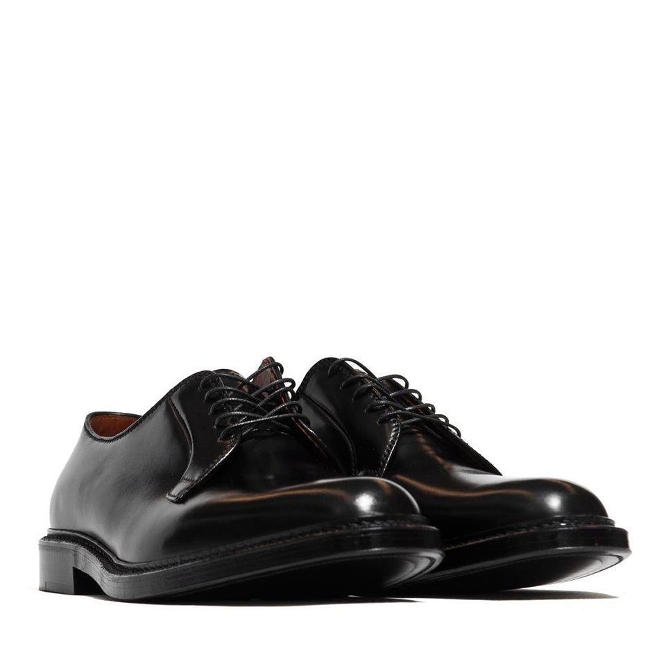 Alden Plain Toe Blucher Black Shell Cordovan 9901 at shoplostfound in Toronto, 45
