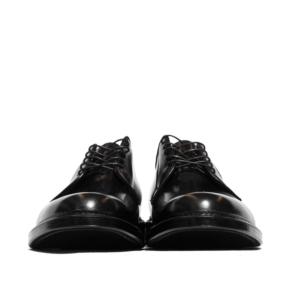 Alden Plain Toe Blucher Black Shell Cordovan 9901 at shoplostfound in Toronto, front