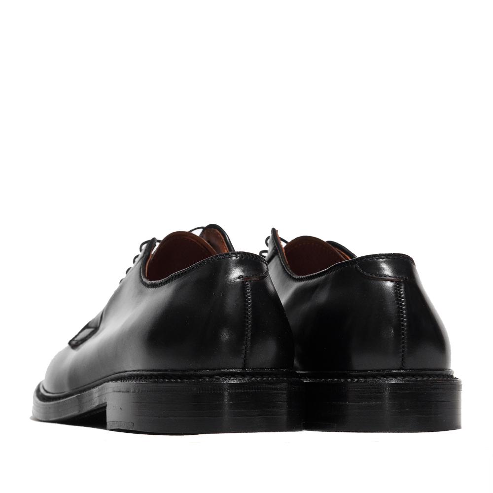 Alden Plain Toe Blucher Black Shell Cordovan 9901 at shoplostfound in Toronto, back
