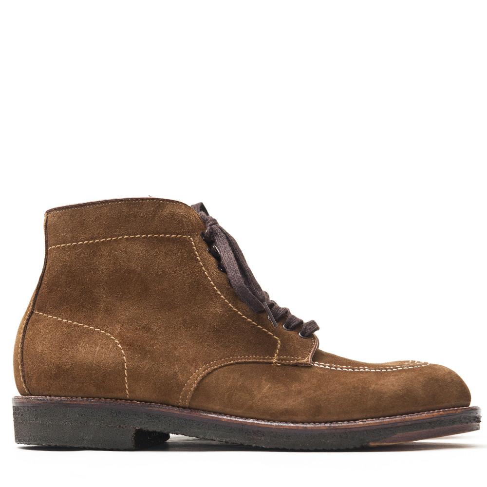 Alden Snuff Suede Indy Boot with Crepe Sole at shoplostfound in Toronto, profile