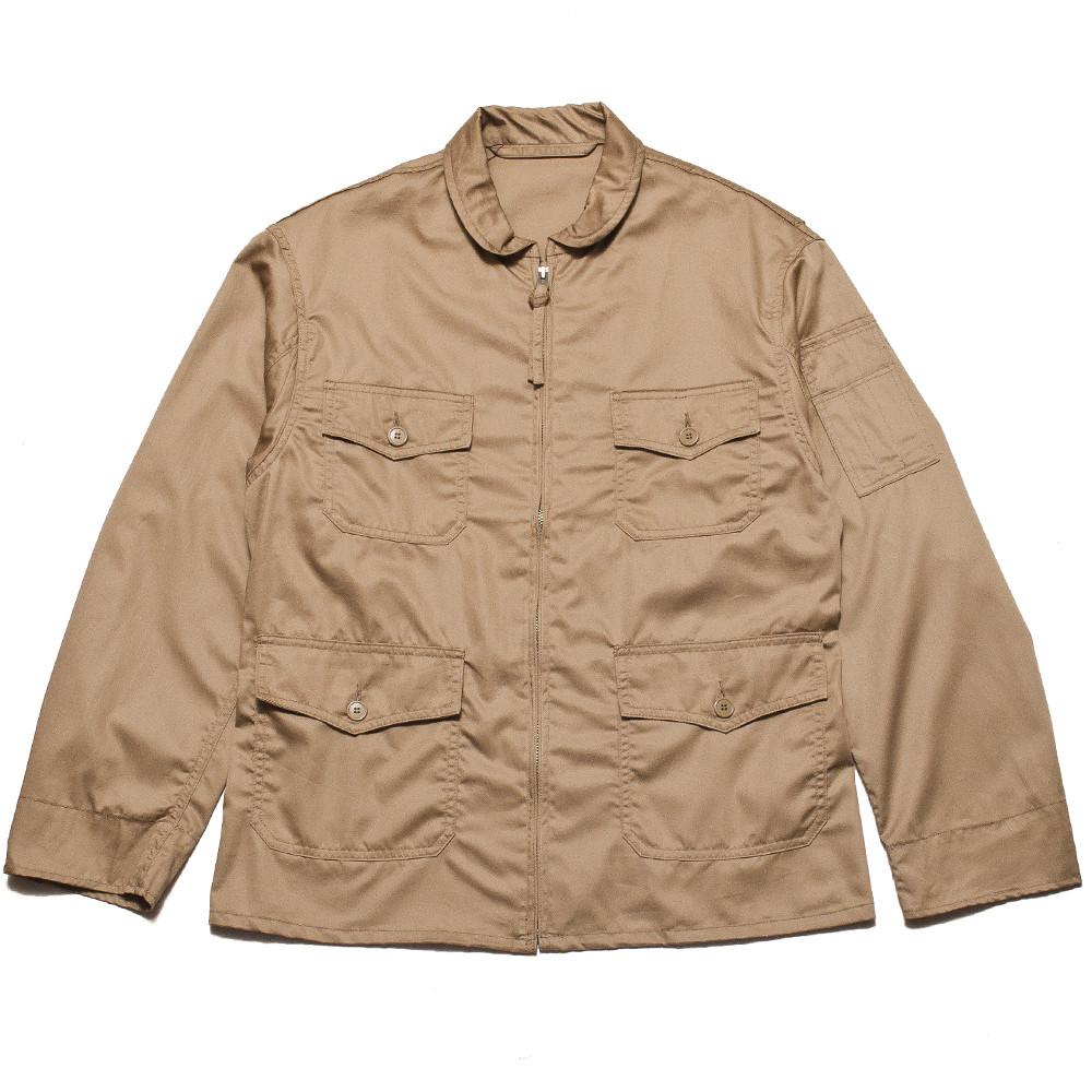 Anatomica USN Flight Jacket Beige at shoplostfound, front