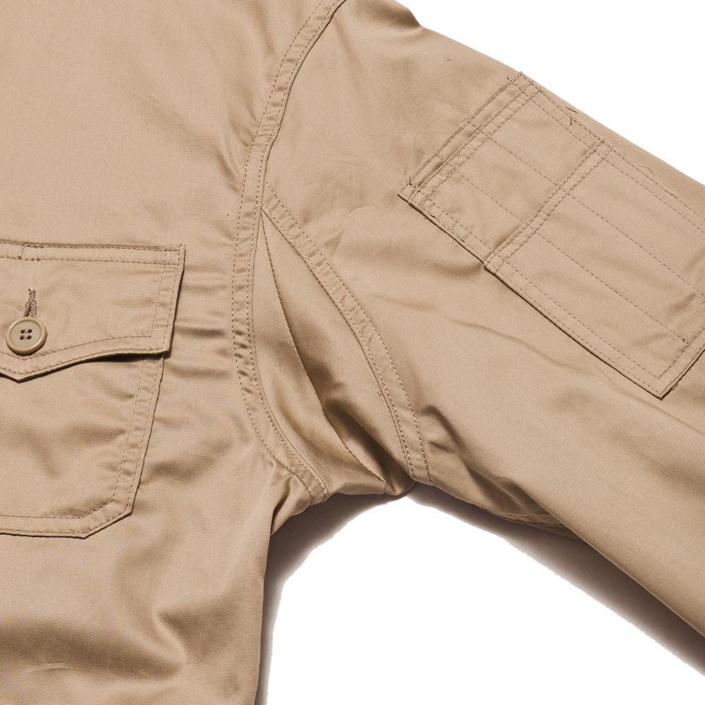 Anatomica USN Flight Jacket Beige at shoplostfound, vent