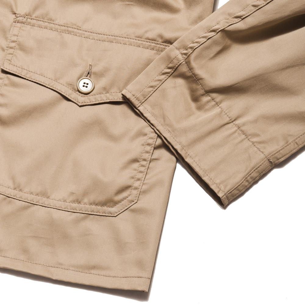 Anatomica USN Flight Jacket Beige at shoplostfound, detail