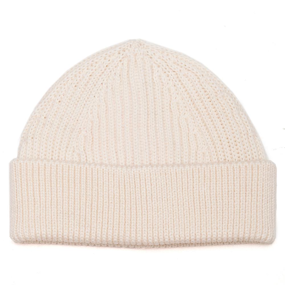 Andersen-Andersen Short Beanie Off-White at shoplostfound, 1