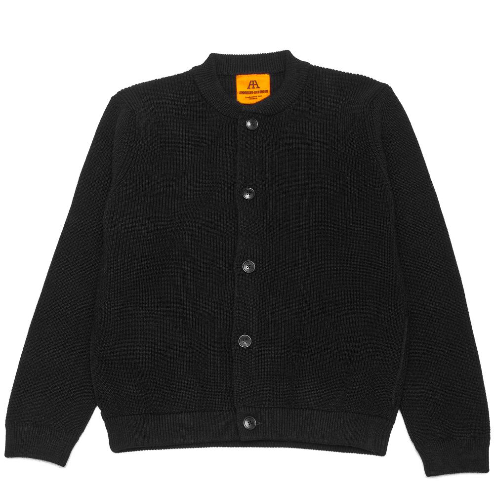 Andersen-Andersen Skipper Jacket Black at shoplostfound, front