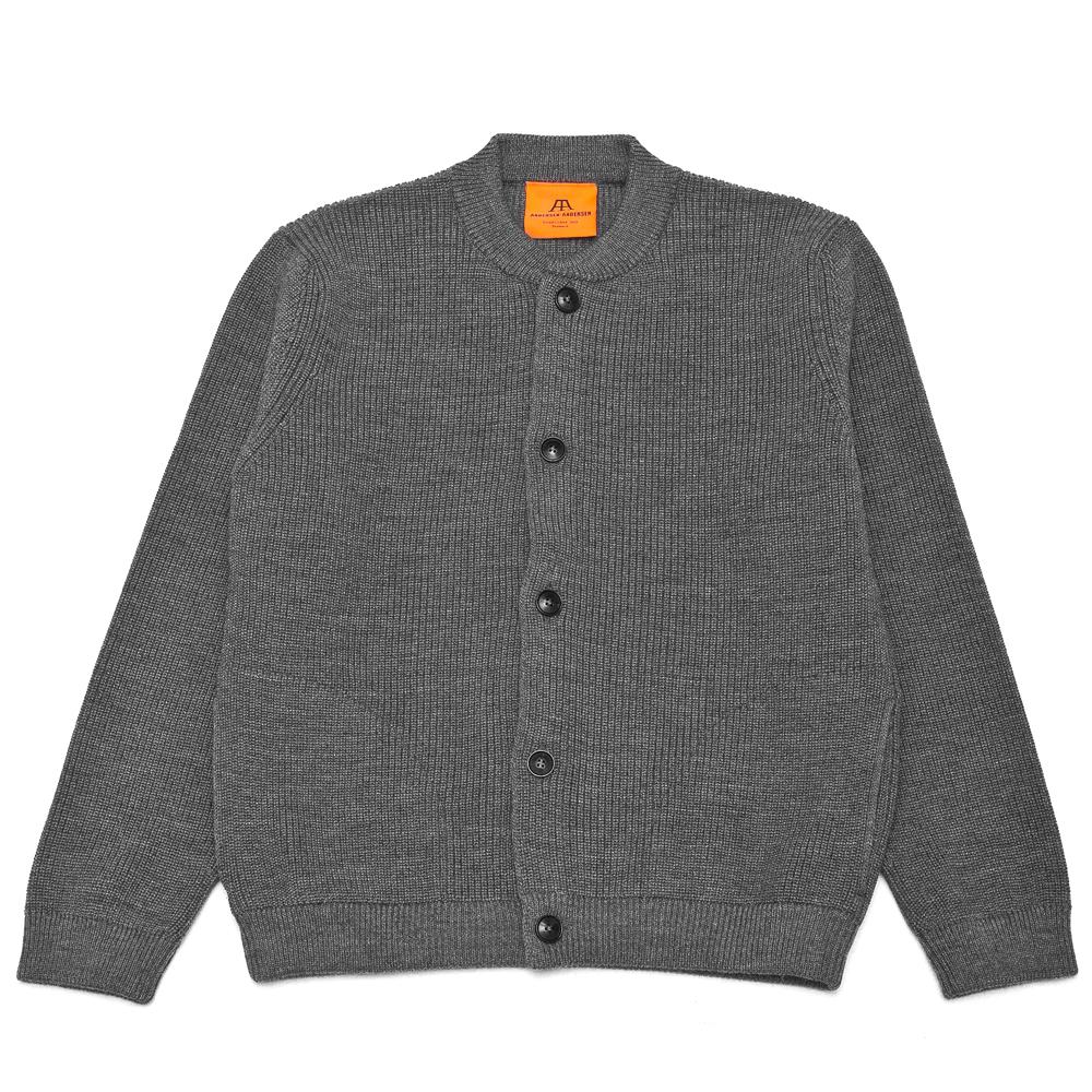 Andersen-Andersen Skipper Jacket Grey at shoplostfound, front