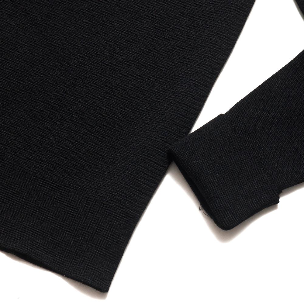 Arpenteur Chevaliere Wool Black at shoplostfound, detail