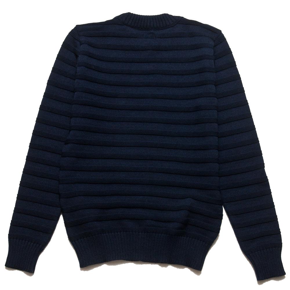 Arpenteur Malo 2 Merino Wool Navy at shoplostfound, back