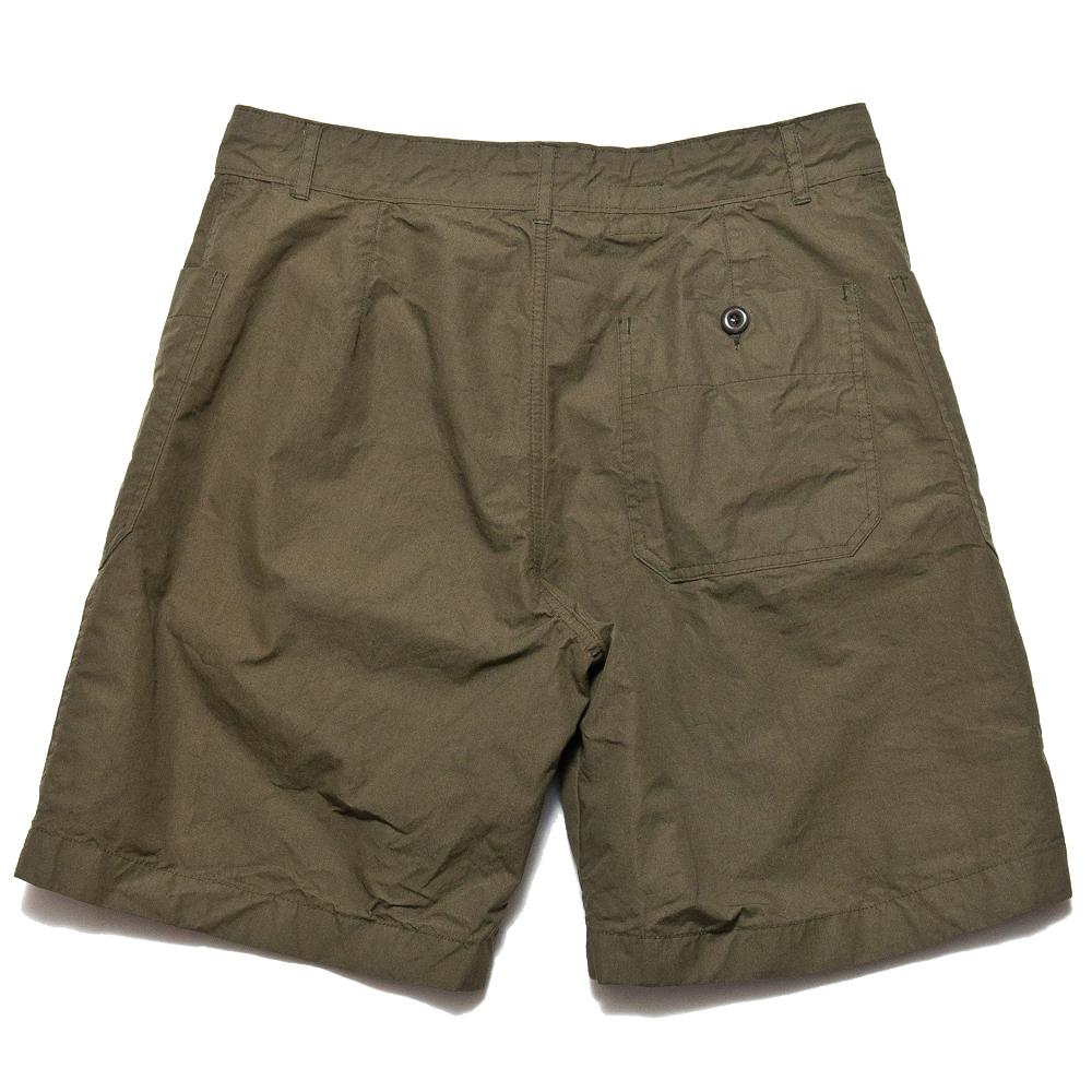 Arpenteur Olona Pima Gabardine Olive at shoplostfound, back