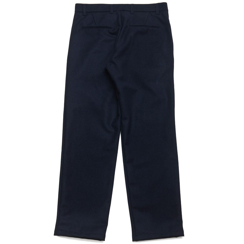 Arpenteur Service Pant Wool/Cotton Serge Navy at shoplostfound, back