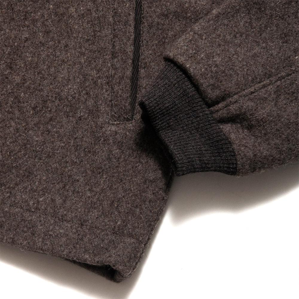 Arpenteur Snap Jacket Bonneval Arpin Dark Grey at shoplostfound, pocket