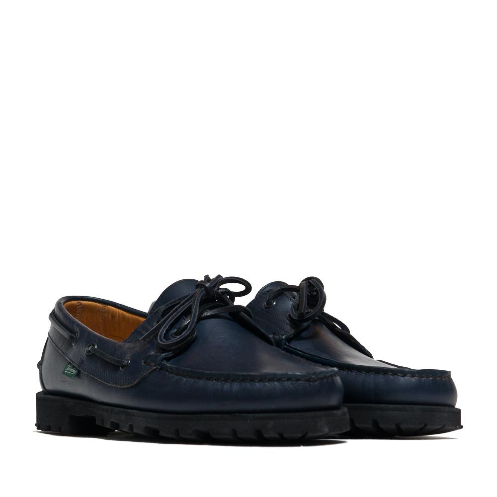 Arpenteur x Paraboot Malo Deck Shoe Nuit Cowhide at shoplostfound, 45