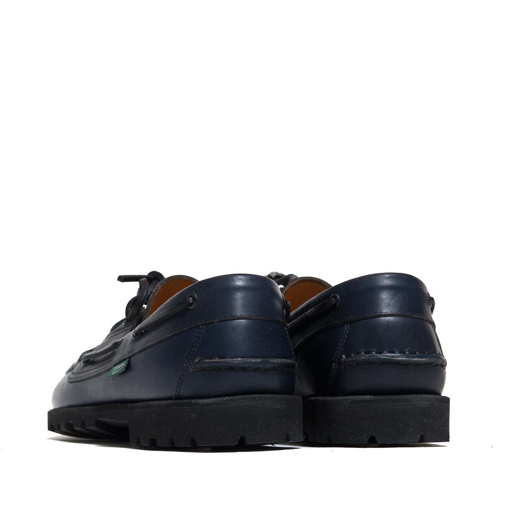 Arpenteur x Paraboot Malo Deck Shoe Nuit Cowhide at shoplostfound, back