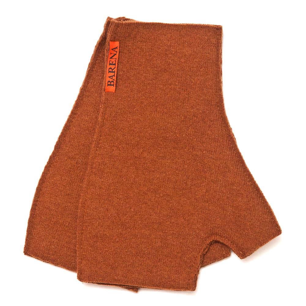 Barena Venezia Fingerless Gloves Ginger at shoplostfound, top