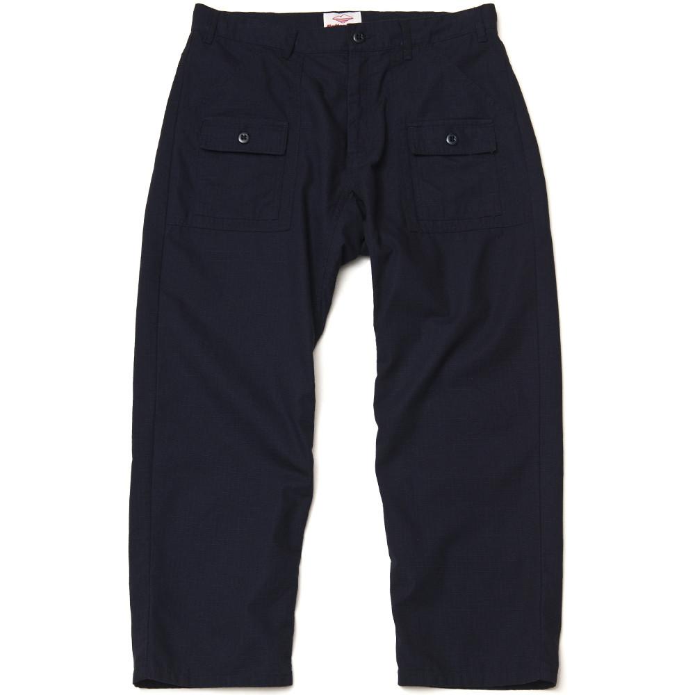 Battenwear 7/8 Trek Pants Dark Navy at shoplostfound in Toronto, front