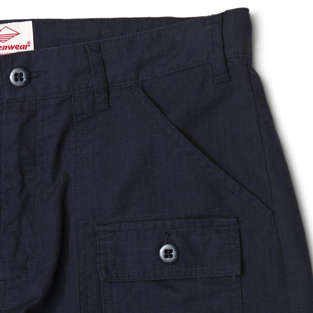 Battenwear 7/8 Trek Pants Dark Navy at shoplostfound in Toronto, waist