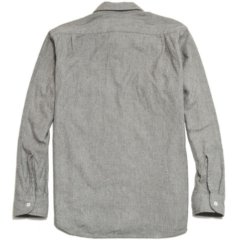 Battenwear Garage Shirt Heather Grey at shoplostfound in Toronto, front