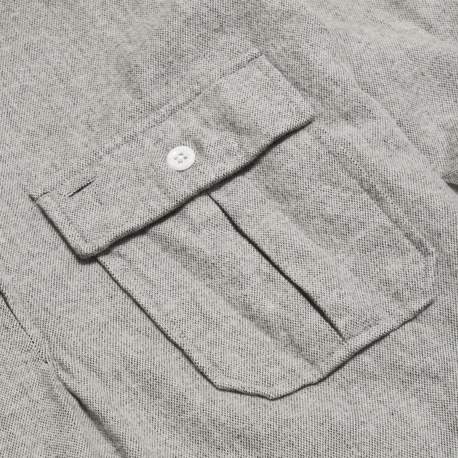 Battenwear Garage Shirt Heather Grey at shoplostfound in Toronto, pocket