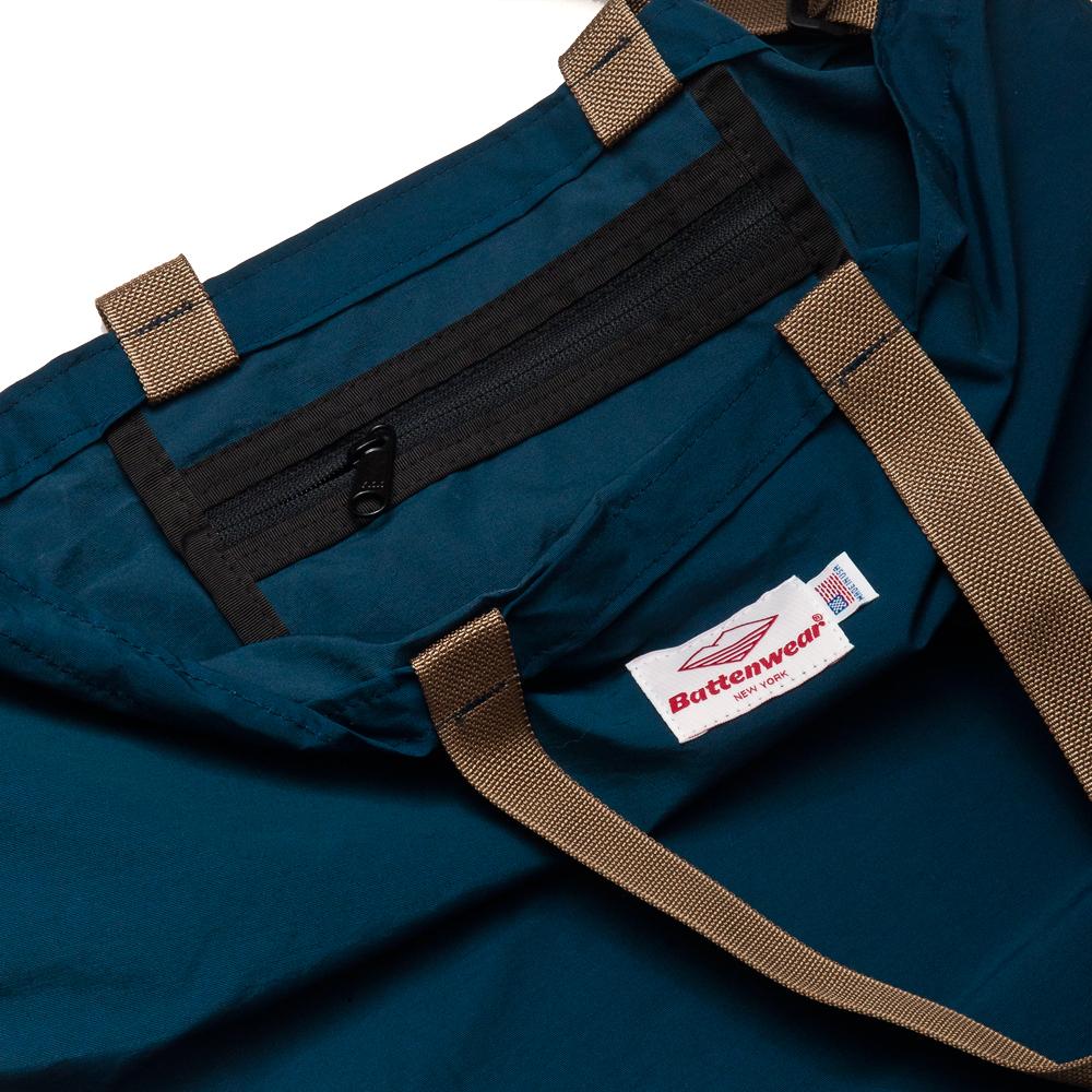 Battenwear Packable Tote Bag Navy at shoplostfound, detail