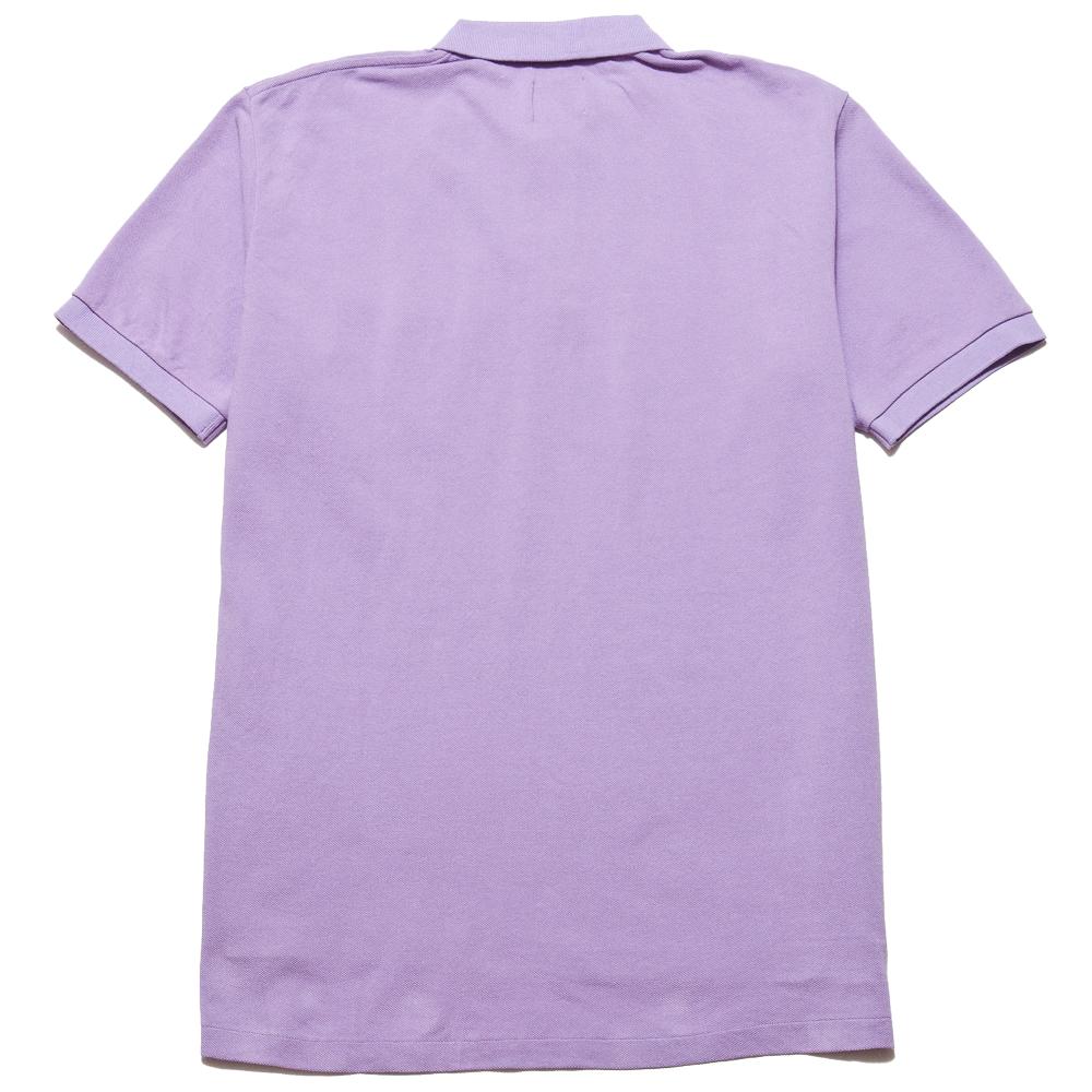 Battenwear Polo Shirt Lavender at shoplostfound, back