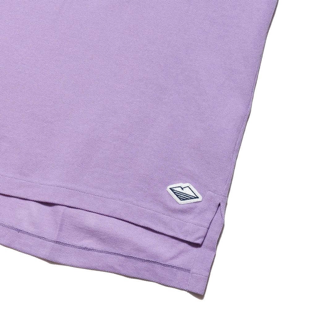 Battenwear Polo Shirt Lavender at shoplostfound, tag